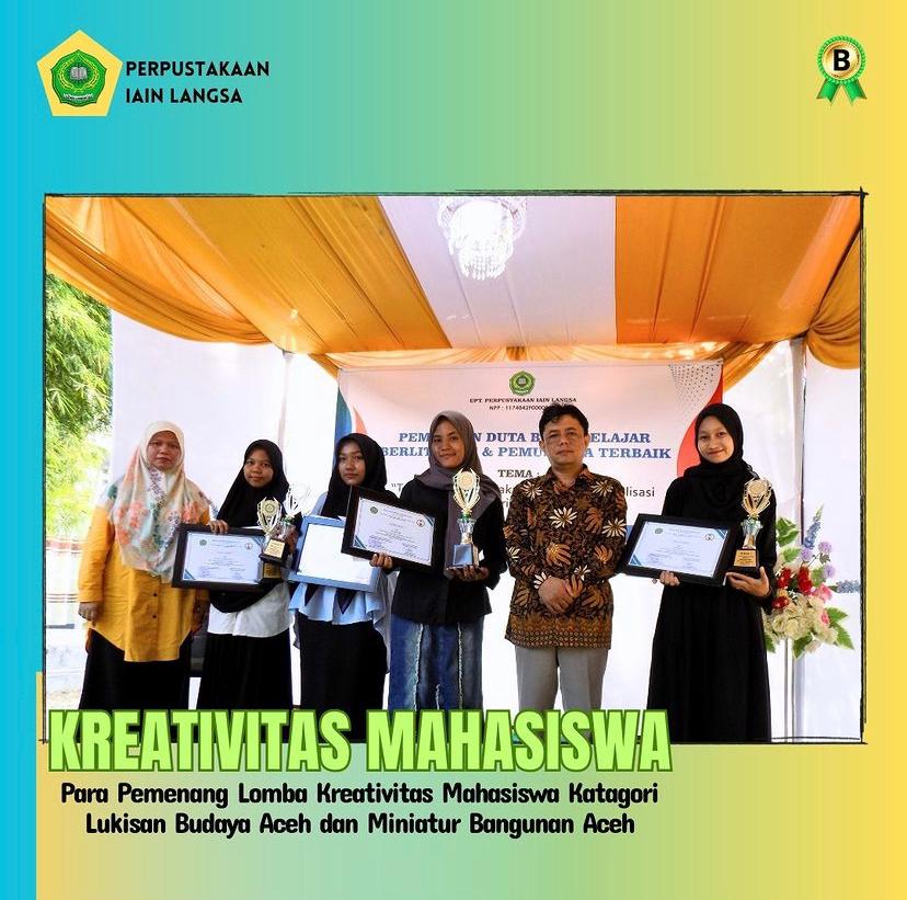 Mahasiswa Bimbingan dan Konseling Islam Raih Juara 2 dan 3 Lomba Kreativitas Miniatur Bangunan Aceh di IAIN Langsa