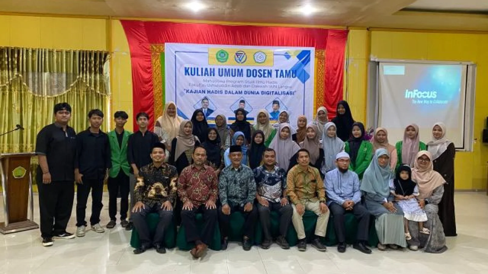 Prodi Ilmu Hadis Gelar kuliah Umum bersama Guru Besar Hadis dengan tema Kajian Hadis dalam dunia digitalisasi