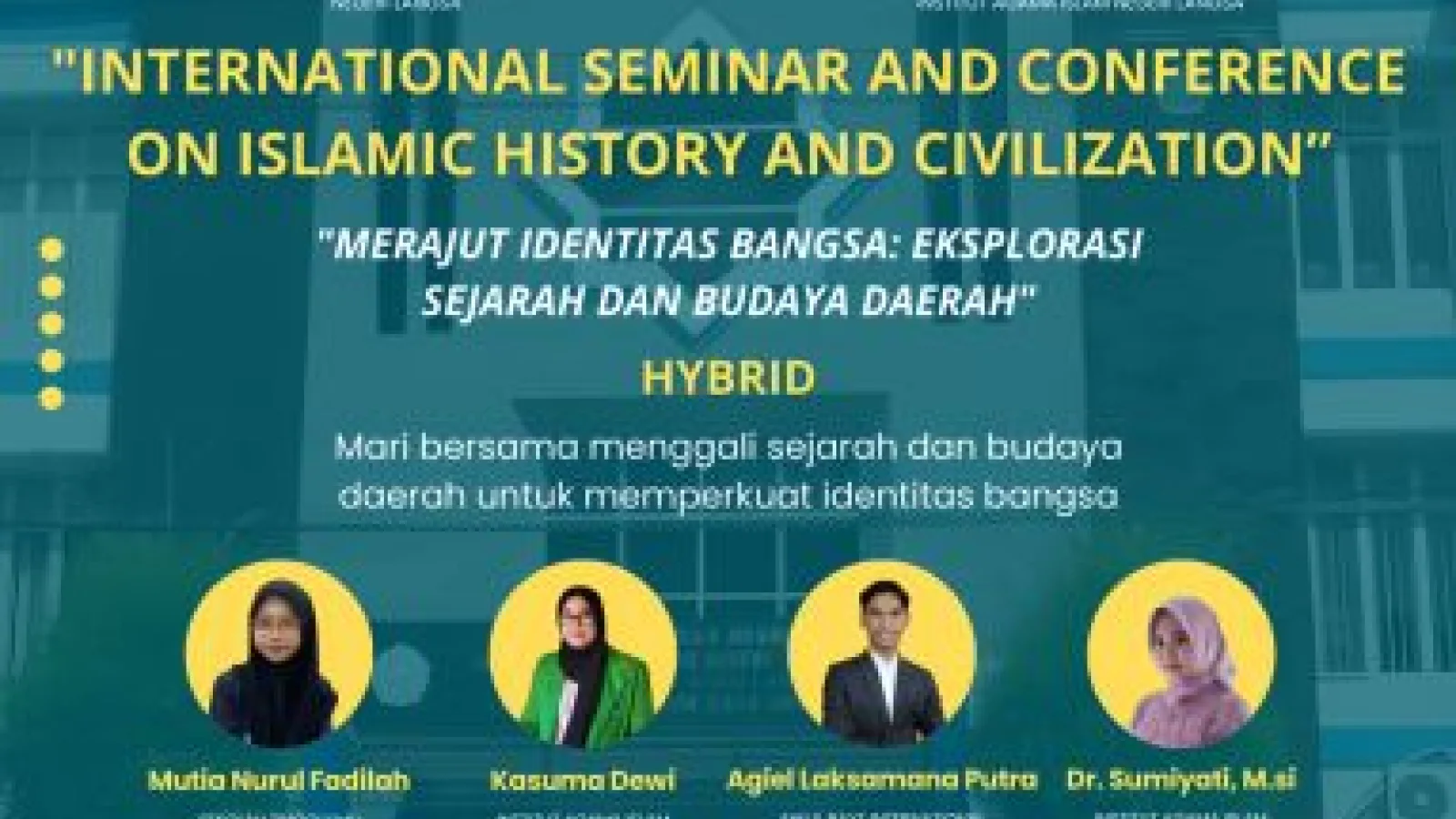 Prodi SPI Gelar International Seminar and Conference on Islamic History and Civilization.