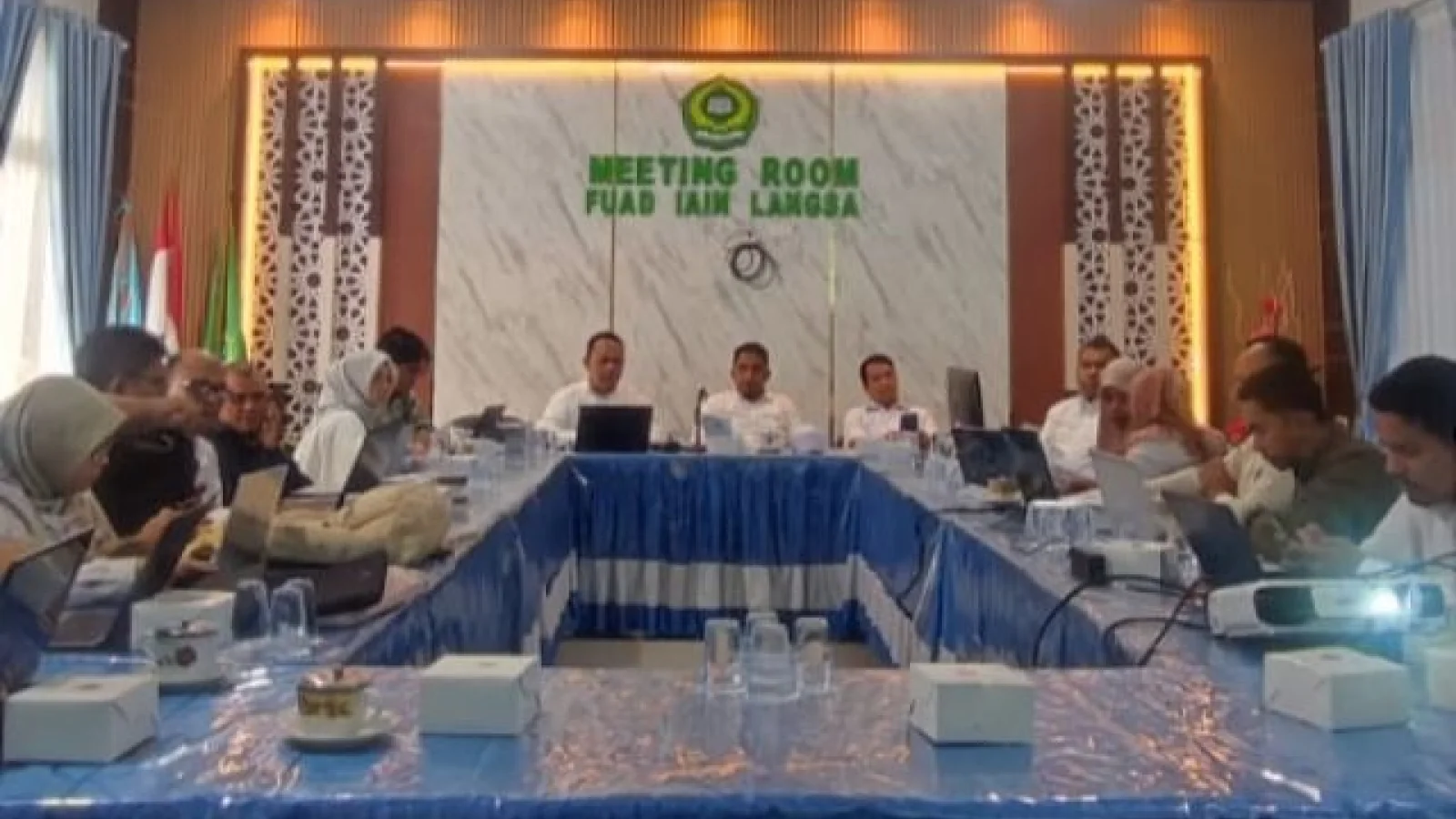 Rapat Tinjauan Manajemen FUAD IAIN Langsa Berlangsung Lancar