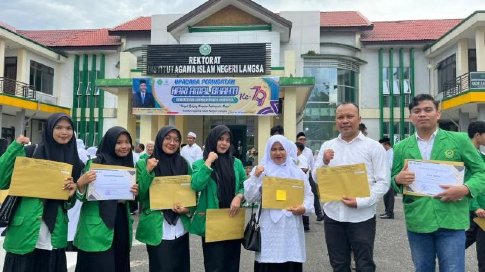 Prodi BKI IAIN Langsa Raih Penghargaan di Hari Amal Bakti Nasional