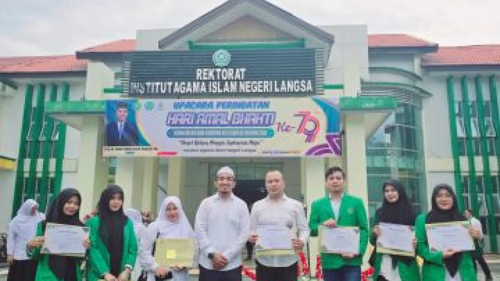 Prestasi Gemilang: Dosen dan Mahasiswa BKI IAIN Langsa Terima Apresiasi pada HAB ke-79