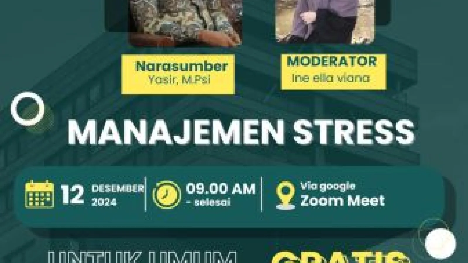 Seminar BKI Manajemen Stress