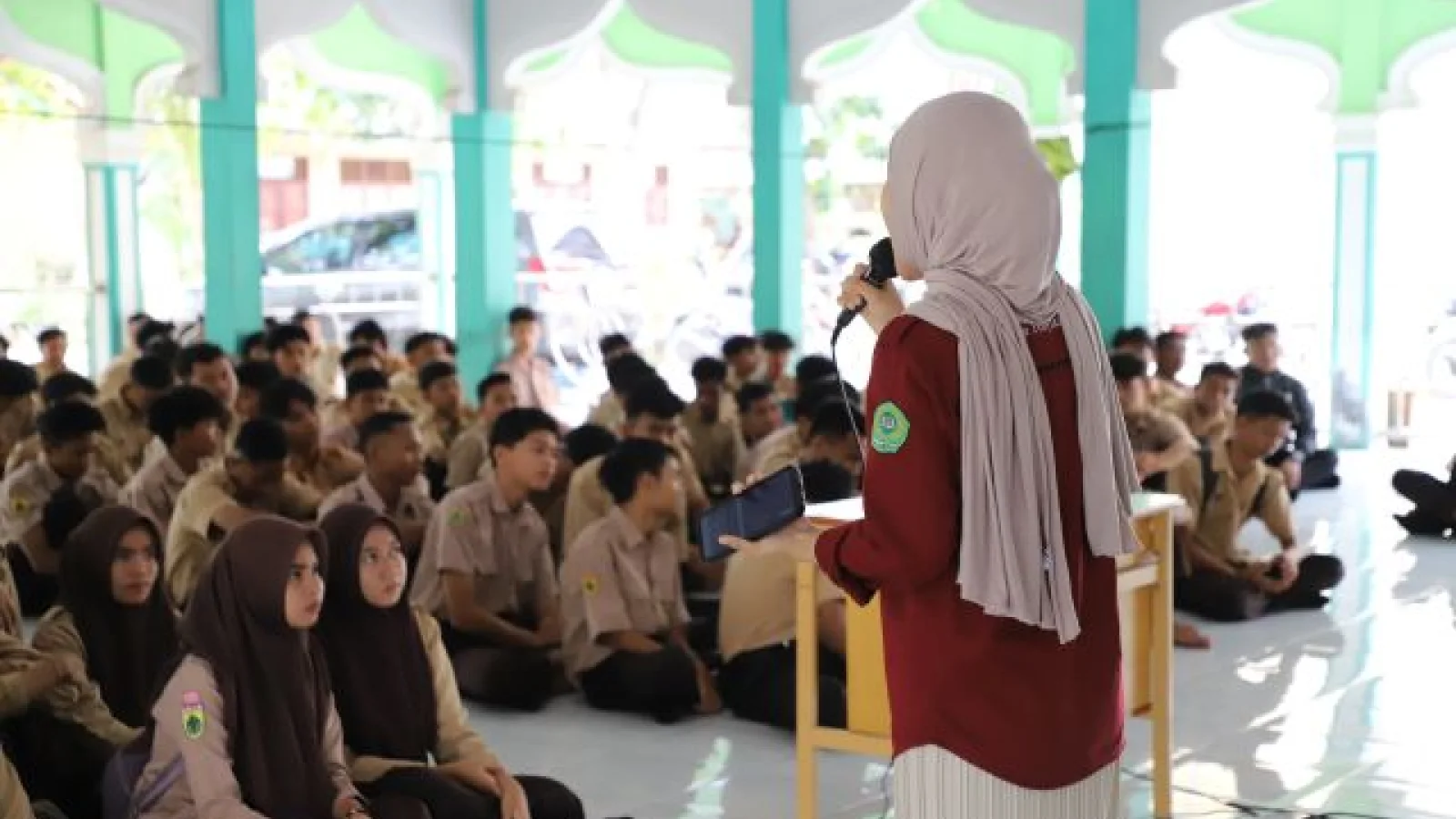 Mahasiswa KPI Sosialisasi Prodi di SMAN 2 Langsa
