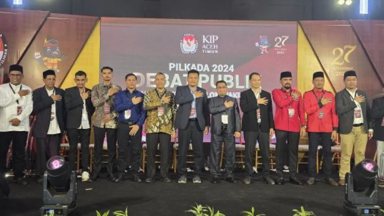 Dosen FUAD IAIN Langsa, Menjadi tim Perumusan Isu Strategis di Debat Calon Bupati Aceh Timur
