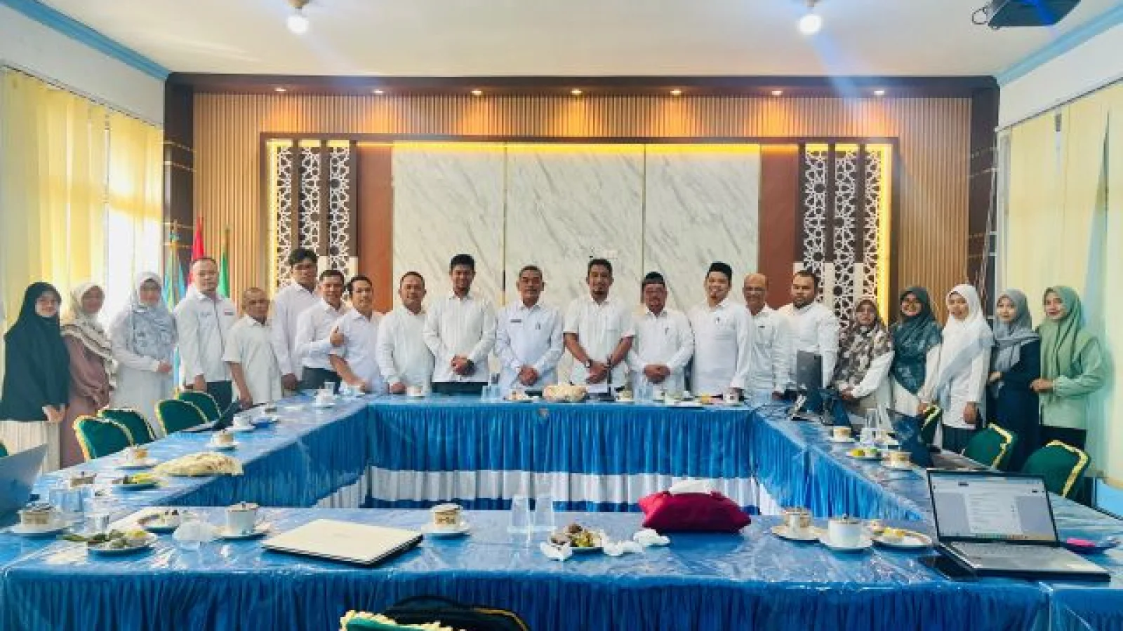 Rektor IAIN Langsa Pimpin Submit ISK Suplemen Konversi Peringkat Akreditasi Prodi Ilmu Hadis