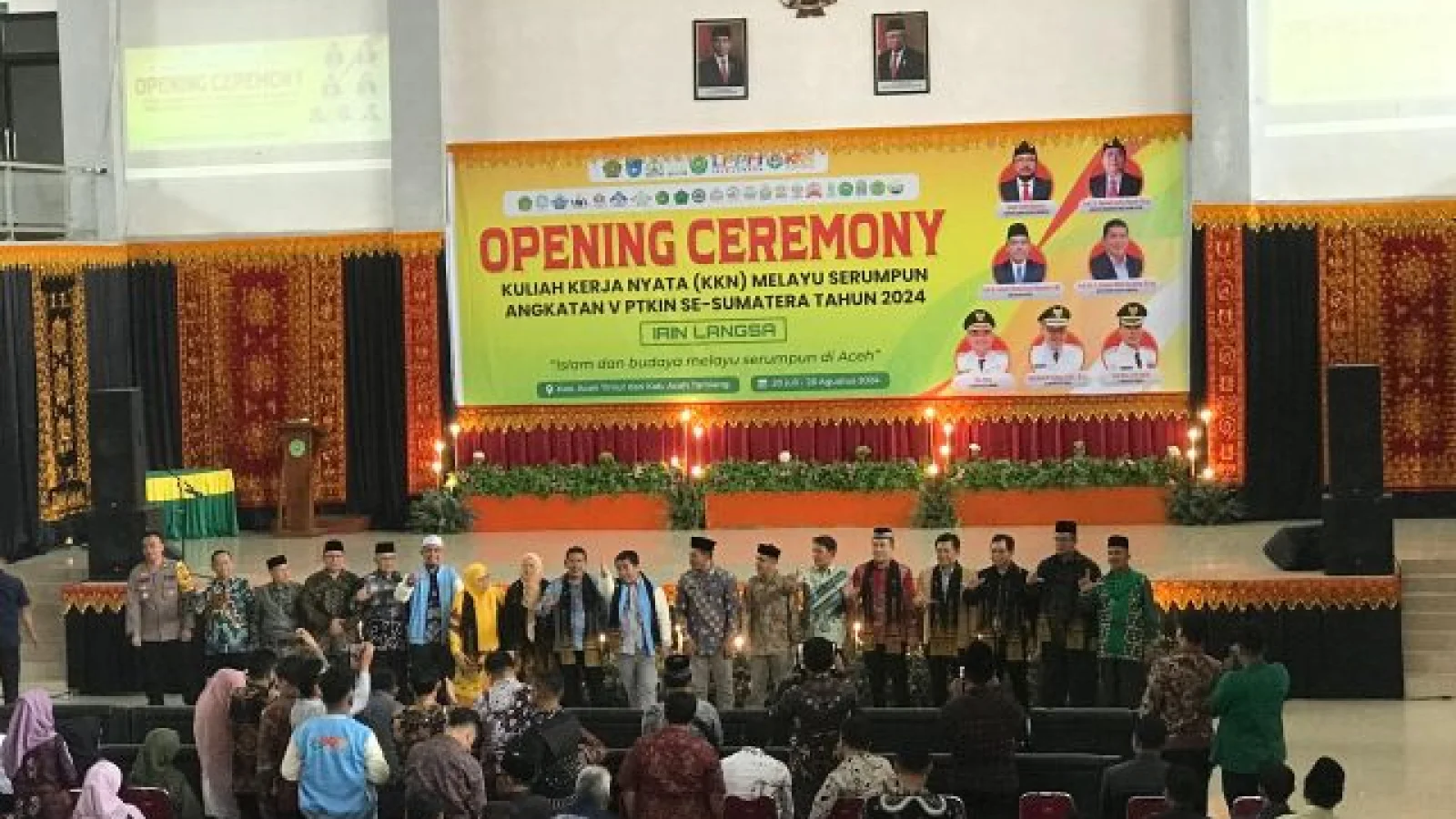 Kelompok 15 KKN Melayu Serumpun Serbajadi , Ikuti Rangkaian Kegiatan Awal KKN