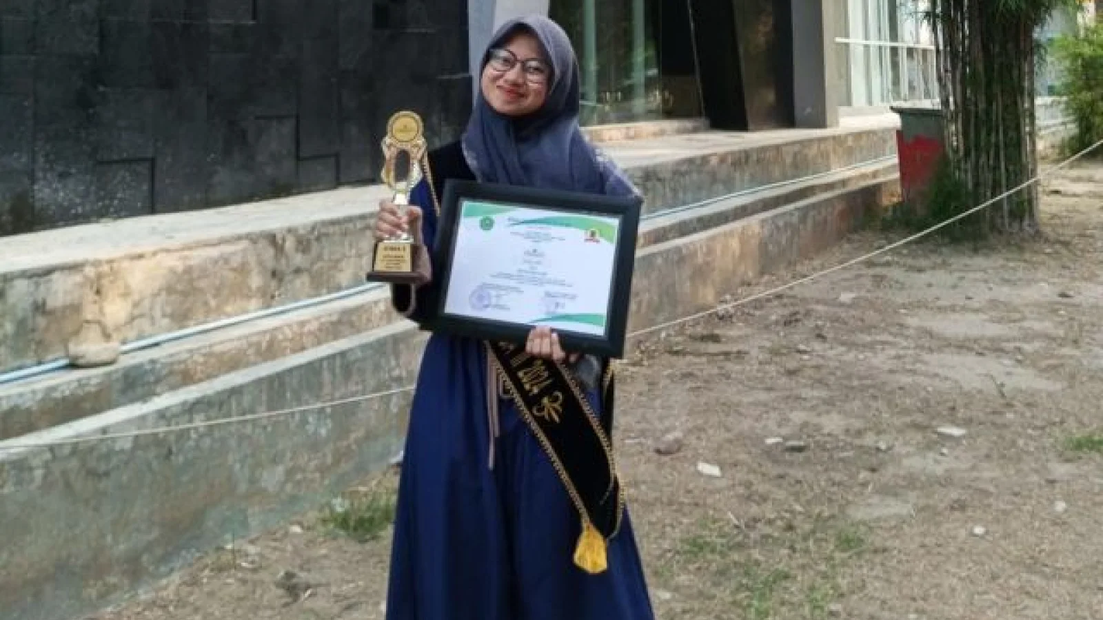 Mahasiswi IAT, Terpilih Juara 3 Duta Baca UPT Perpustakaan IAIN Langsa