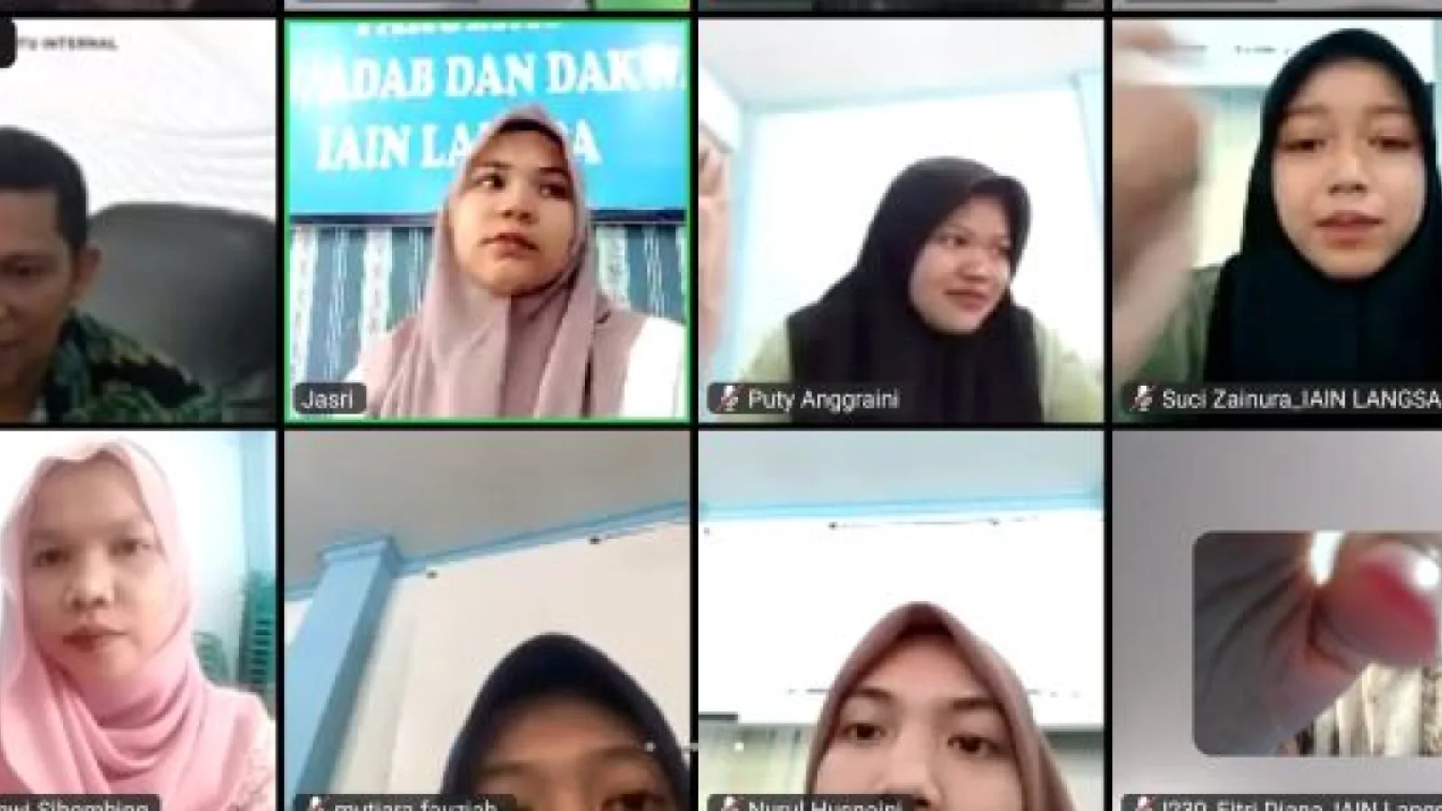FUAD IAIN Langsa Coaching Pembekalan Kolaborasi Pengabdian Internasional Dengan JRS