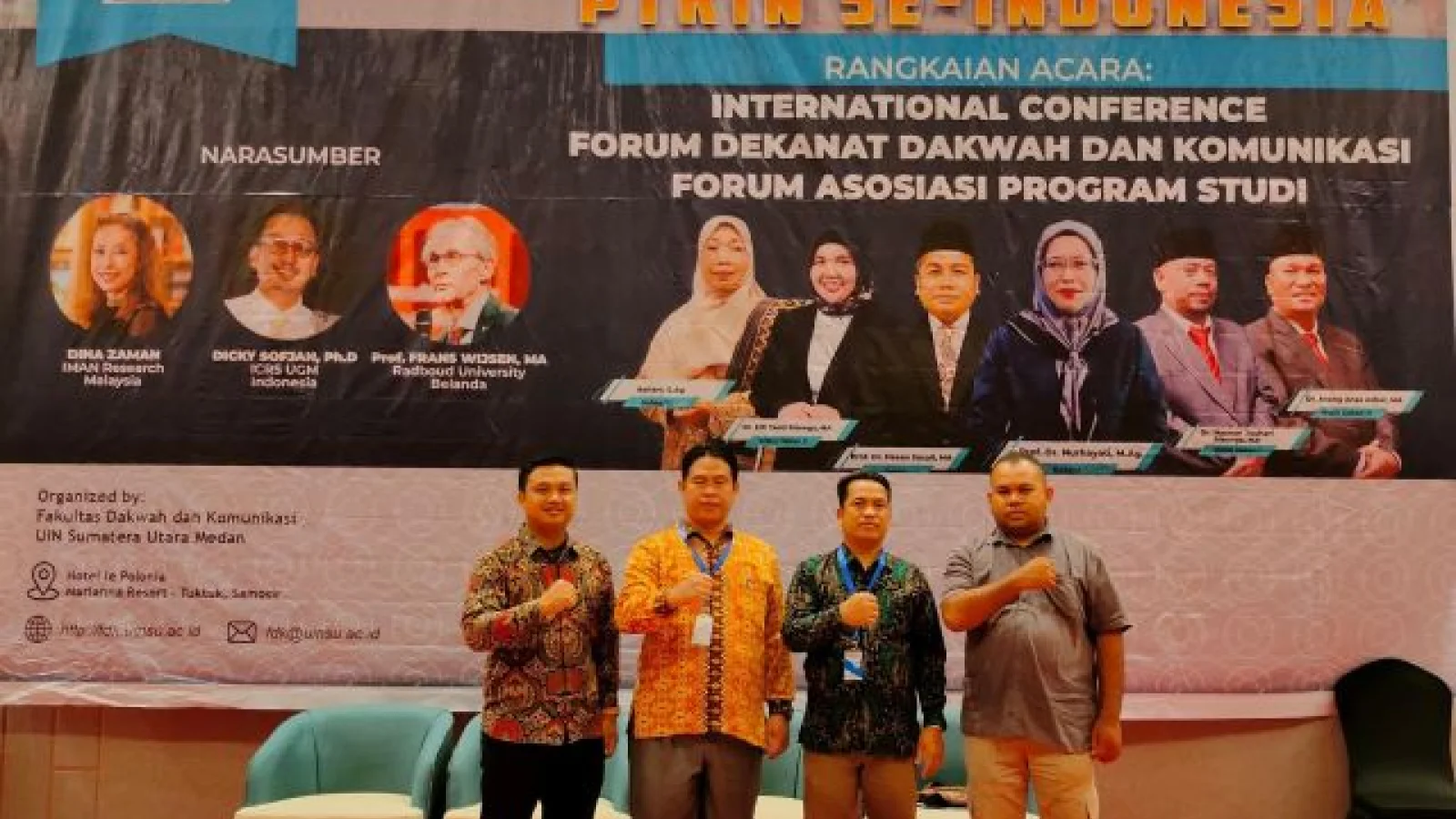DEKAN FUAD IAIN LANGSA MENGIKUTI FORDAKOM 2024