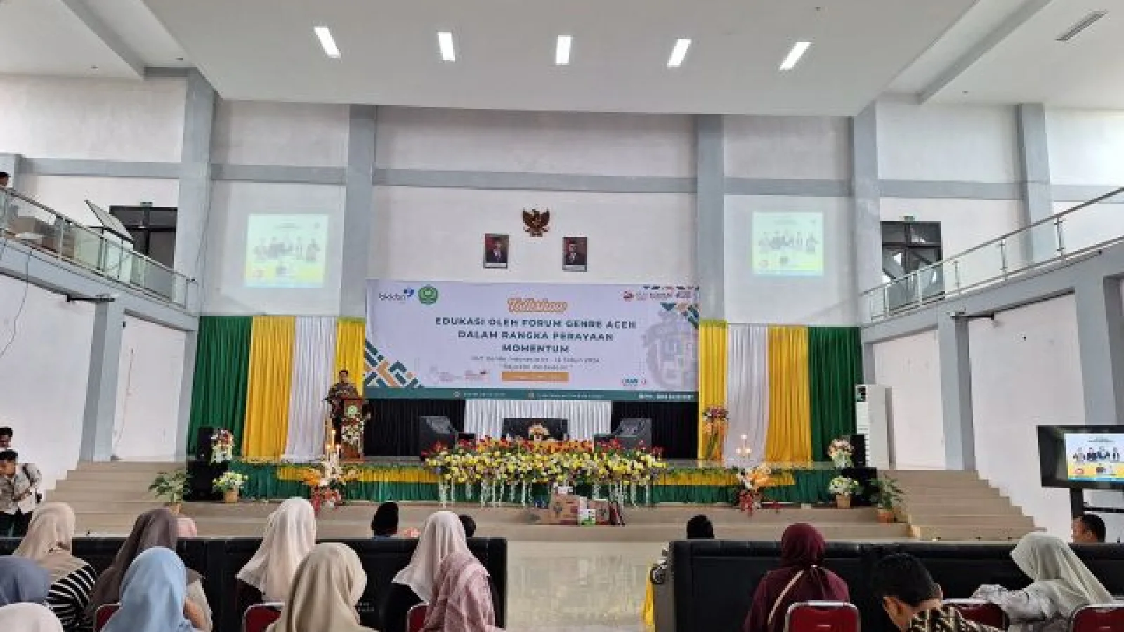 FUAD IAIN LANGSA BERPARTISIPASI DALAM TALKSHOW HUT GENRE INDONESIA KE-14