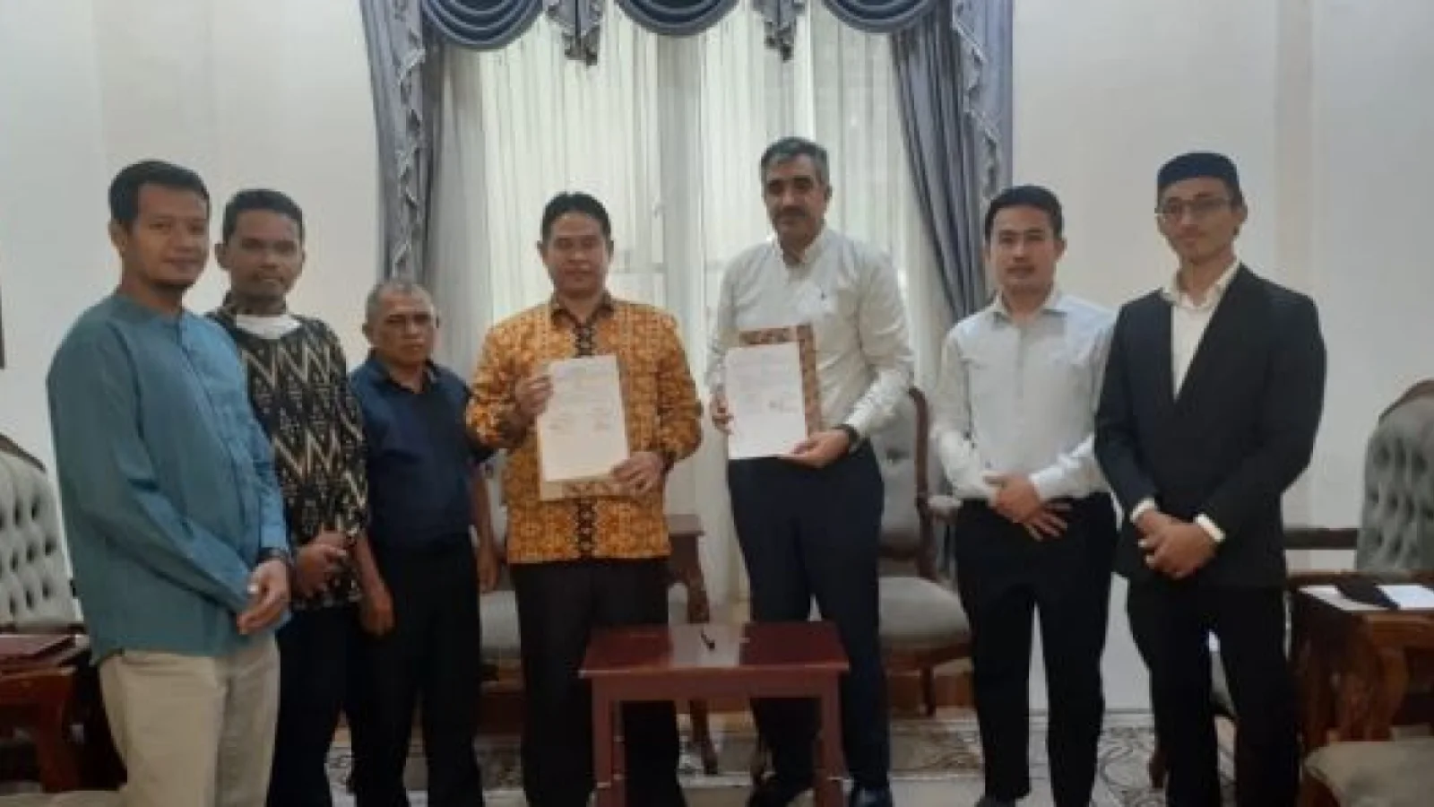 FUAD IAIN Langsa Tanda Tangani MoU dengan Yayasan Tahfidz Sulaimaniyah Turki