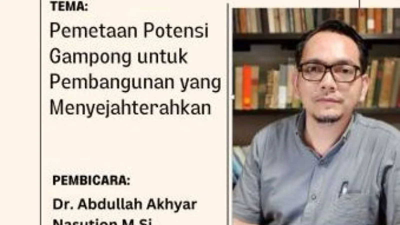 Pemikiran Politik Islam Menyelenggarakan Dosen Tamu