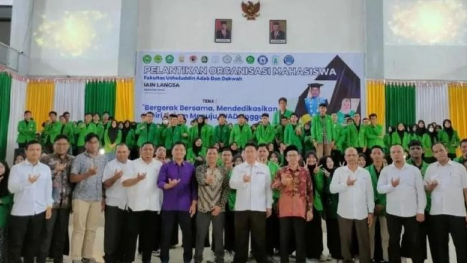 FUAD Melantik Pengurus ORMAWA & UKM Masa Bakti 2024-2025