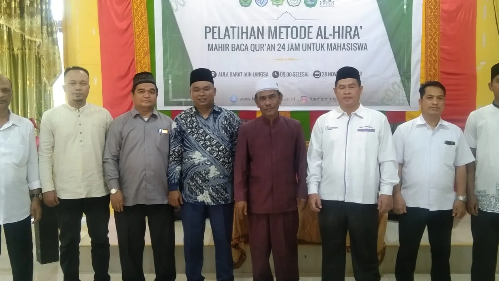 PELATIHAN METODE AL-HIRA MAHIR BACA QURAN 24 JAM UNTUK MAHASISWA