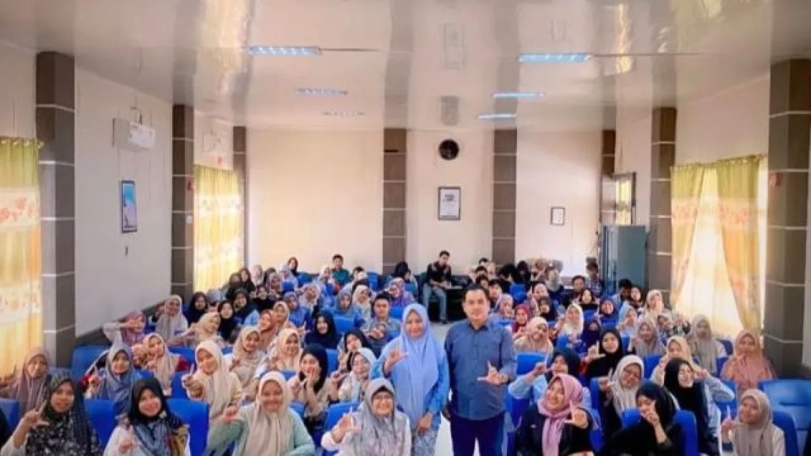 FUAD IAIN Langsa Adakan Kuliah Dosen Tamu, Mahasiswa Antusias Ikuti Materi tentang Kesehatan Mental