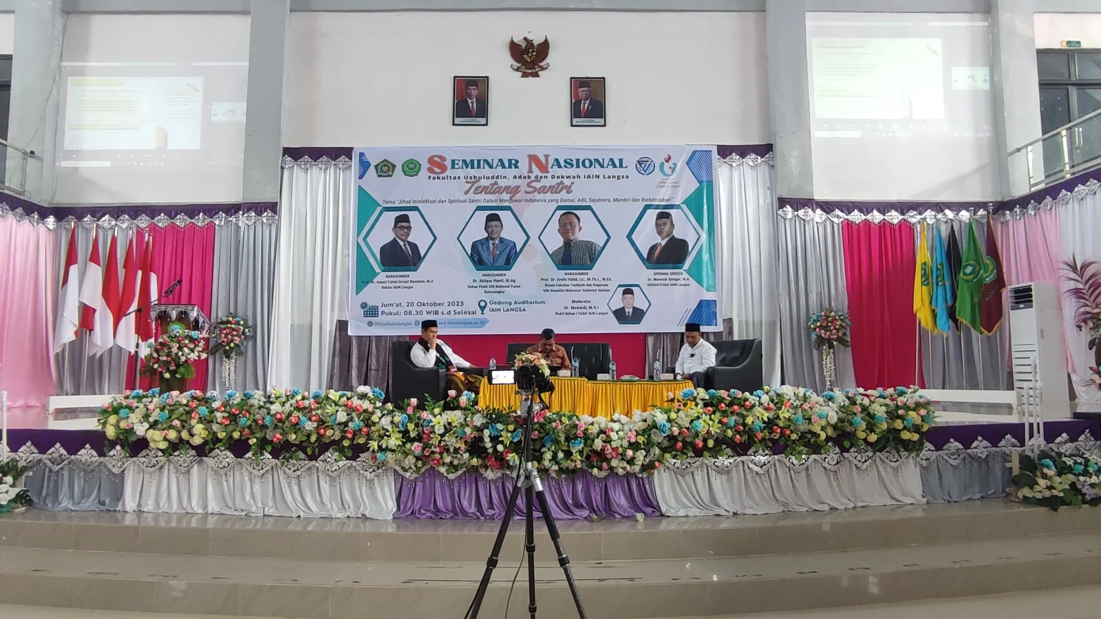 SEMINAR NASIONAL dalam Rangka Menyambut Hari Santri Nasional