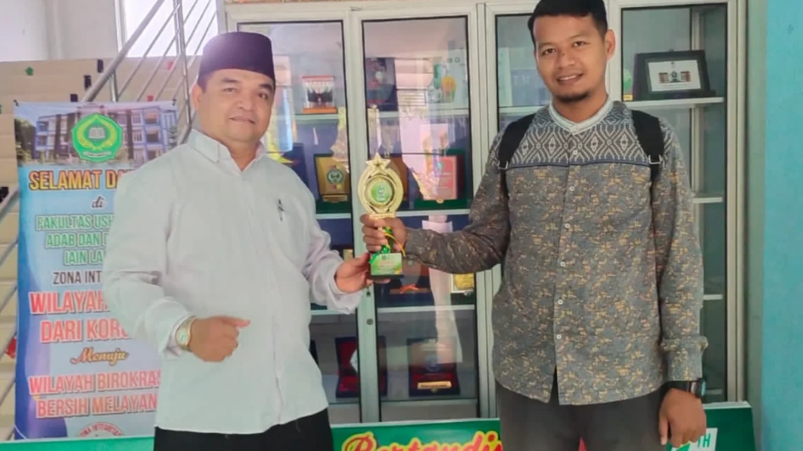 Raih Juara 3, Pasangan Ganda Putra Tenis Meja FUAD Disambut Meriah Bak Pahlawan