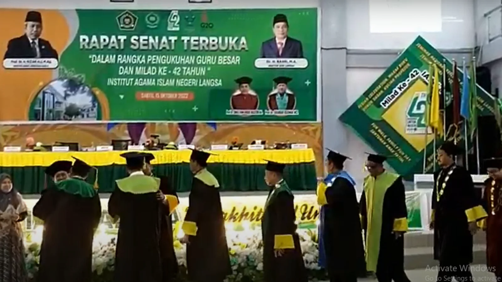 Pengukuhan Guru Besar IAIN Langsa