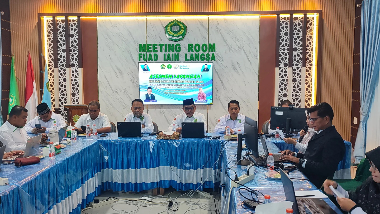 Rektor IAIN Langsa Buka Secara Resmi Asesmen Lapangan Program Studi Pemikiran Politik Islam FUAD