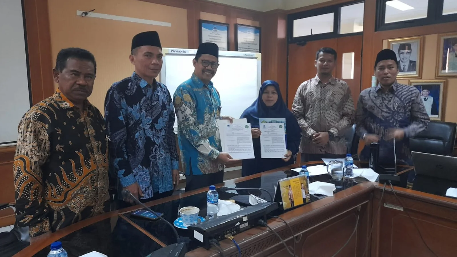 Jalin Kerjasama, Ilmu Hadist IAIN Langsa tandatangani MoU Empat Lembaga Hadis di Jakarta