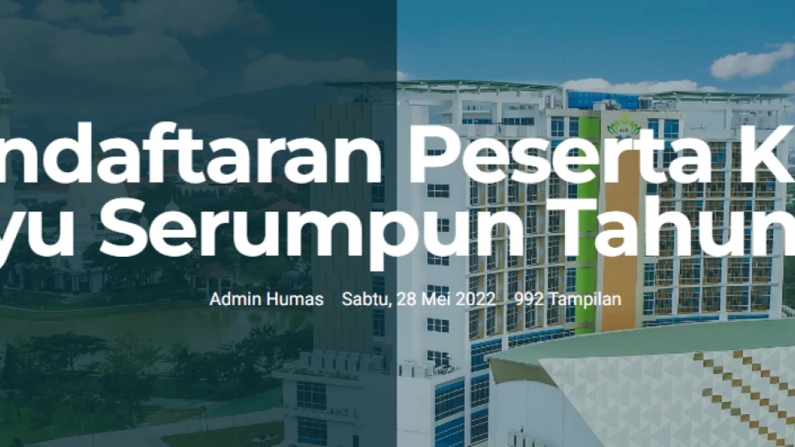 Pendaftaran Peserta KKN Melayu Serumpun Tahun 2022