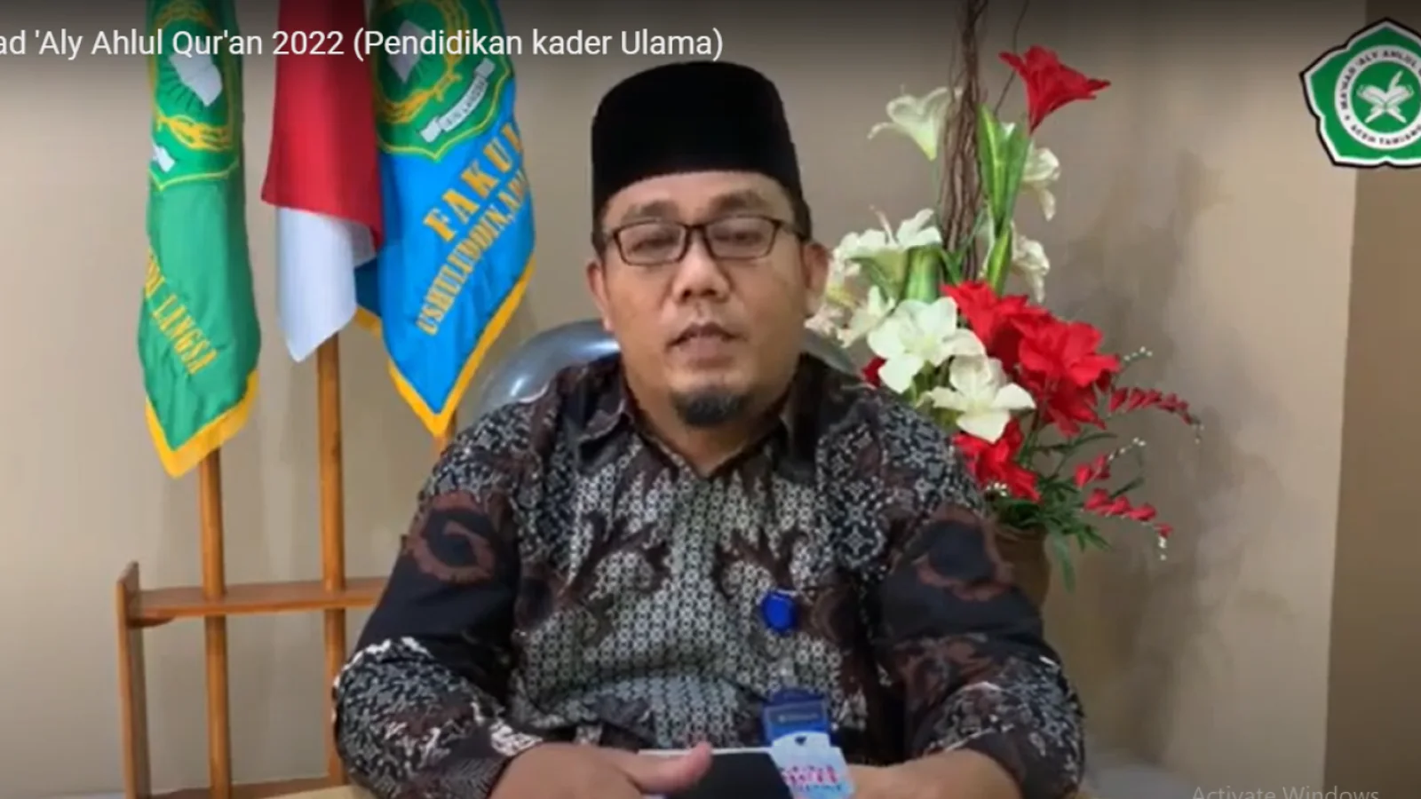 Kaloborasi FUAD dan Mahad Aly Ahlul Quran Program Pendidikan Kader Ulama 2022