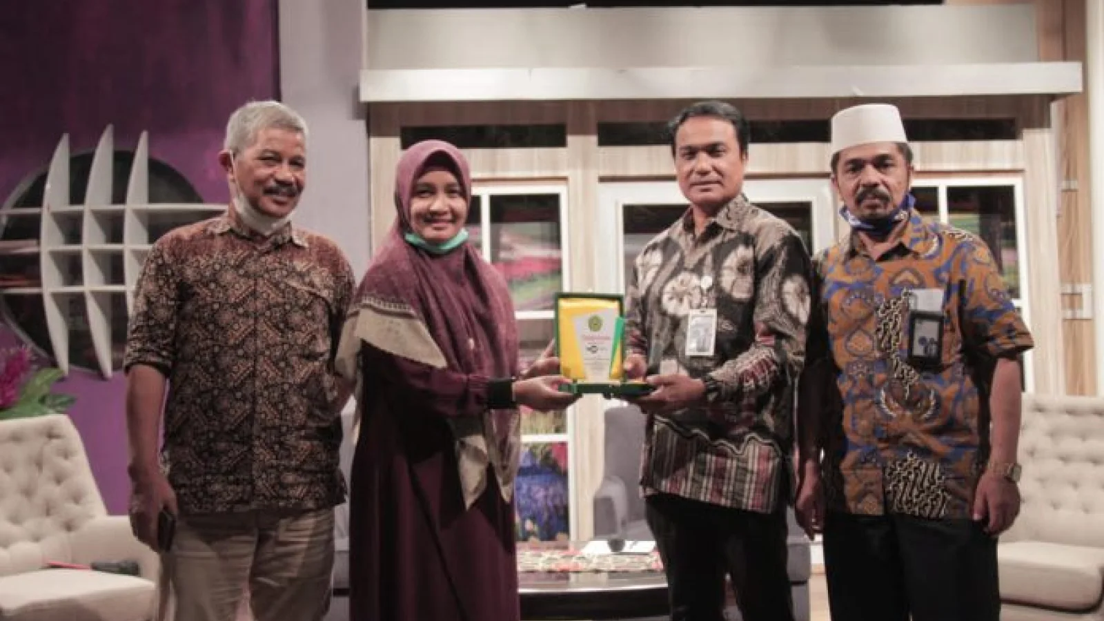 Mahasiswa KPI Kunjungi Redaksi RRI dan TVRI Medan