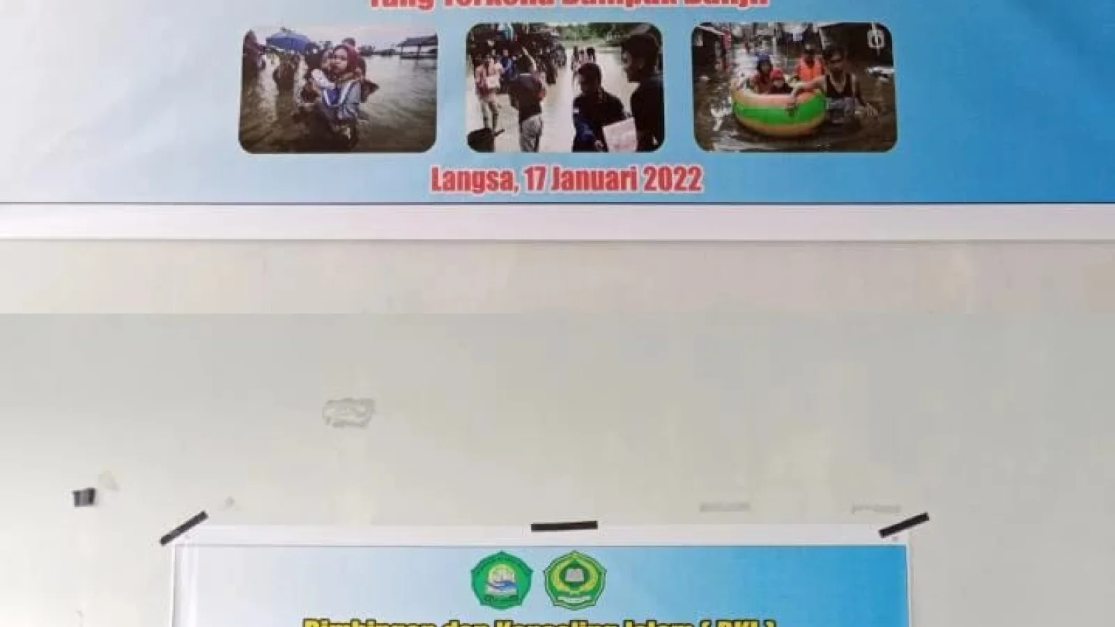 Mahasiswa BKI berikan sembako bagi korban dampak banjir di Aceh