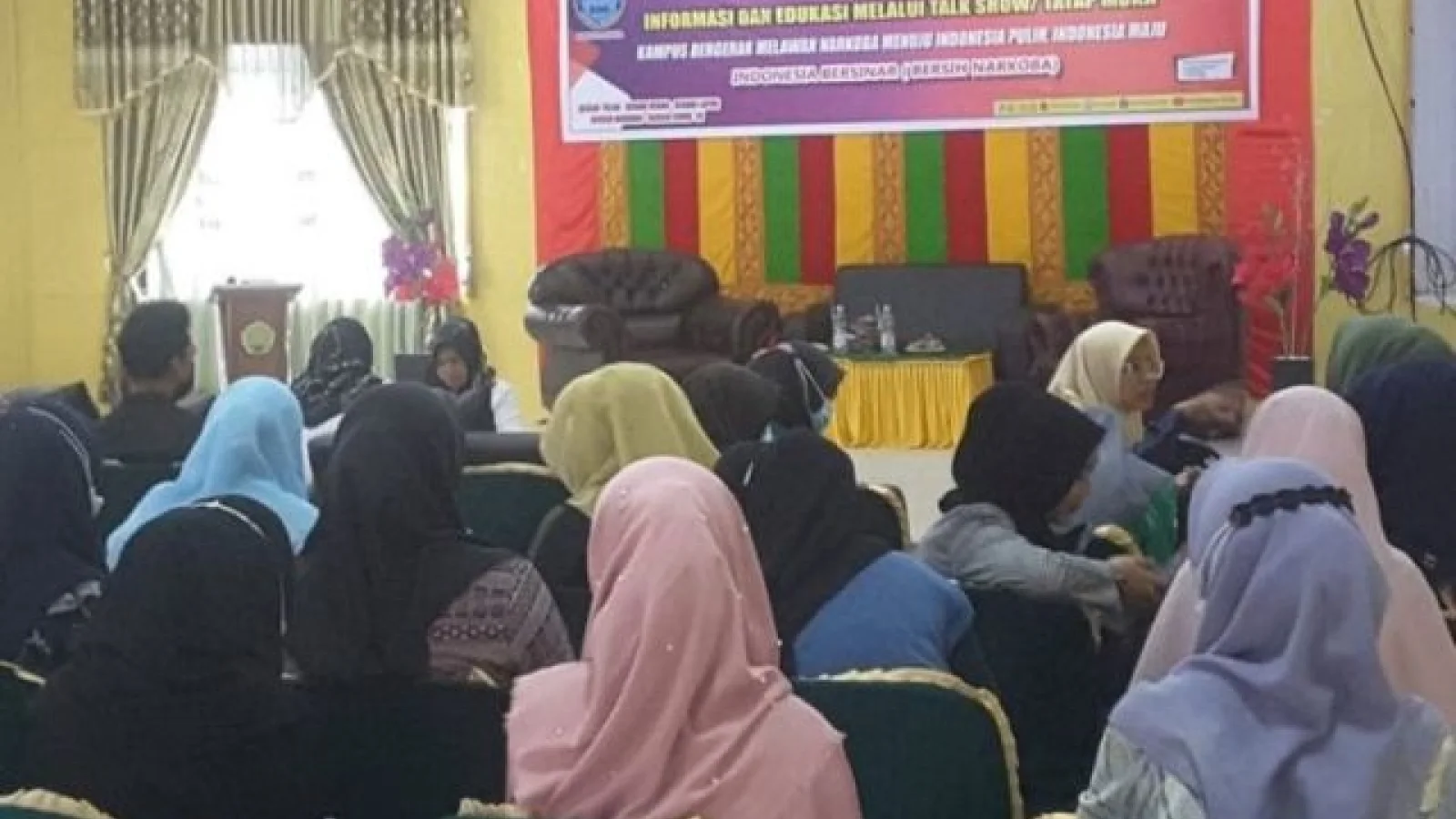 BNN Kota Langsa Adakan Pelatihan Konselor Teman Sebaya di IAIN Langsa