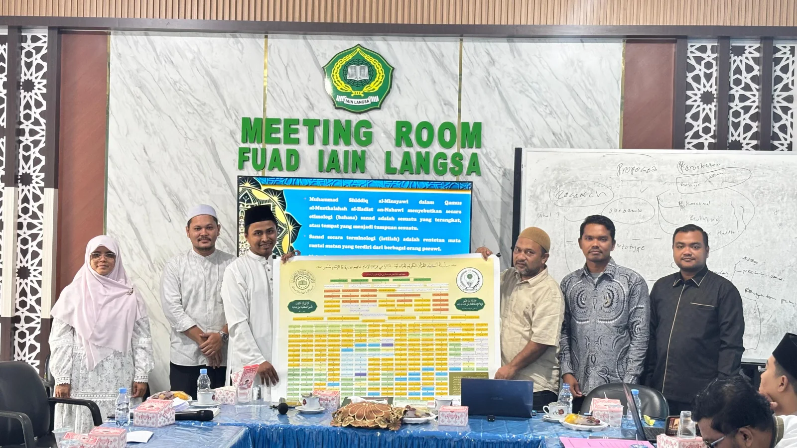Prodi IAT FUAD IAIN Langsa telah Sukses Gelar Kuliah Tamu Internasional tentang Historisitas Sanad Al-Qur’an di Nusantara