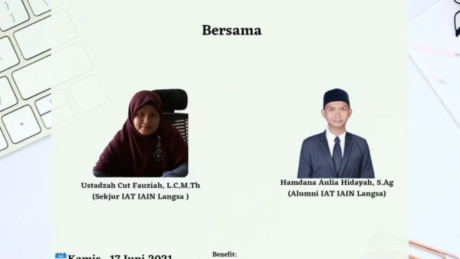 HMJ IAT Gelar Pelatihan Transliterasi Arab-Latin di FUAD IAIN Langsa