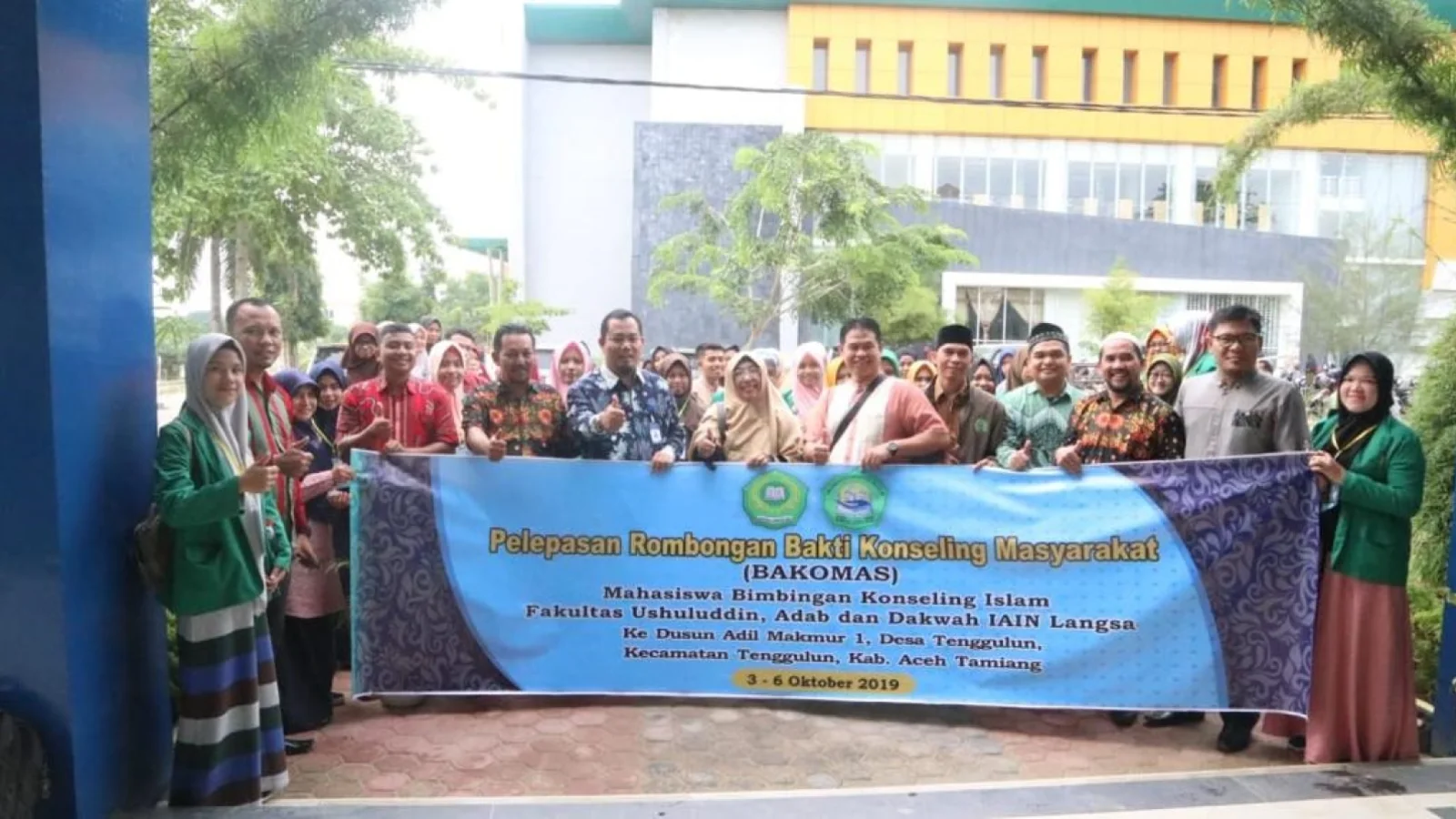 Beri Bantuan Konseling, Mahasiswa Prodi BKI Gelar BAKOMAS