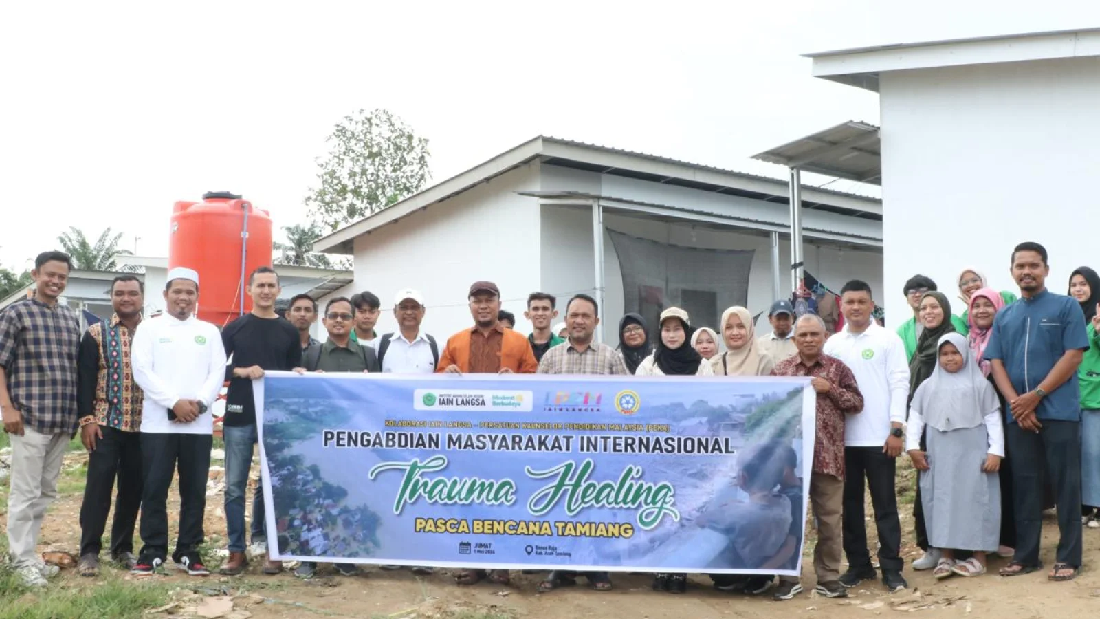 FUAD IAIN Langsa dan PEKA Gelar Pengabdian Masyarakat Internasional “Trauma Healing” bagi Korban Pasca Bencana Tamiang
