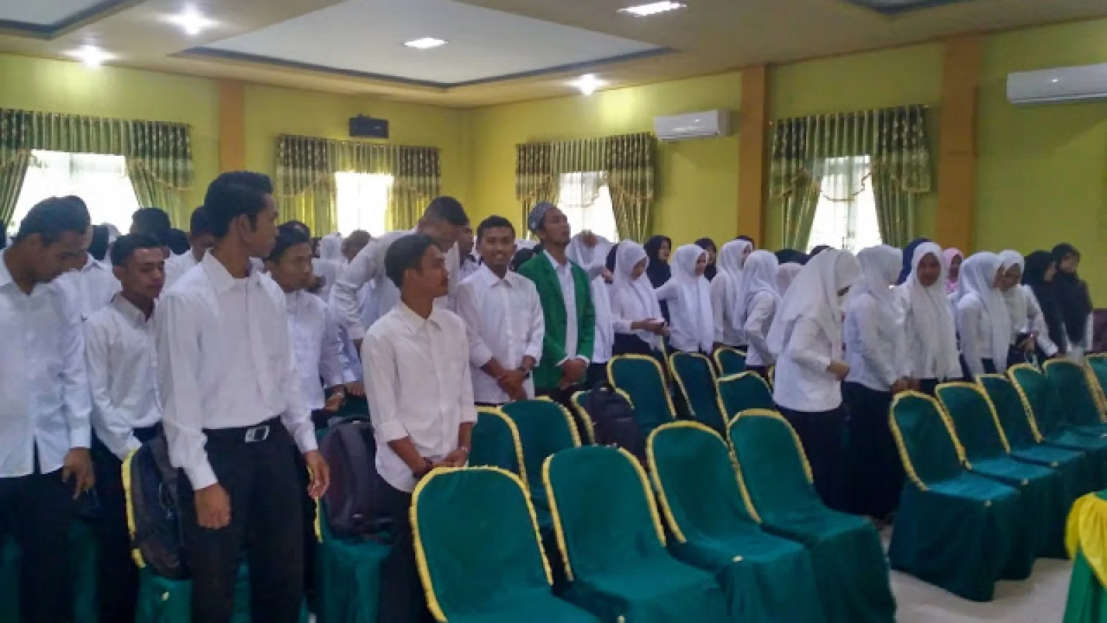 Mahasiswa FUAD mengikuti Pelatihan Keterampilan Khutbah