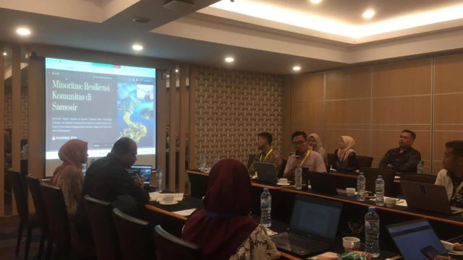 Dosen FUAD IAIN Langsa Menjadi Presenter di Acara Internasional Conference on Relegious Moderation ICROM Bimas Kemenag RI