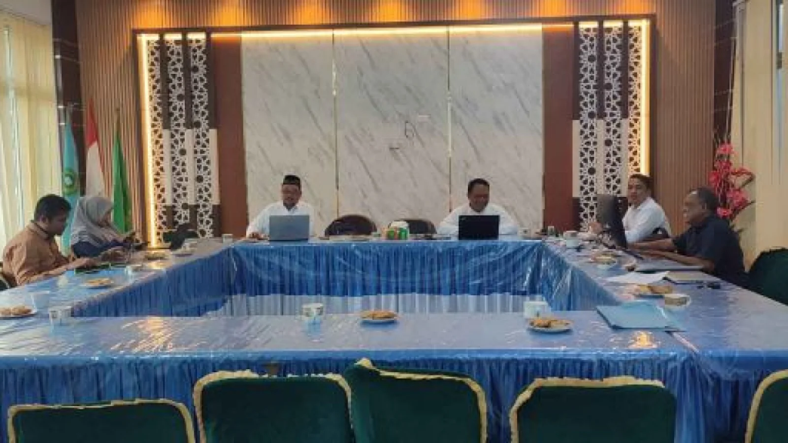 LPM Melakukan Pendampingan Penyusunan Akreditasi Unggul Pada Prodi Komunikasi Penyiaran Islam IAIN Langsa