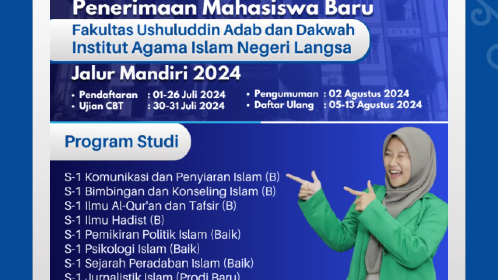 Penerimaan Mahasiswa Baru Jalur Mandiri