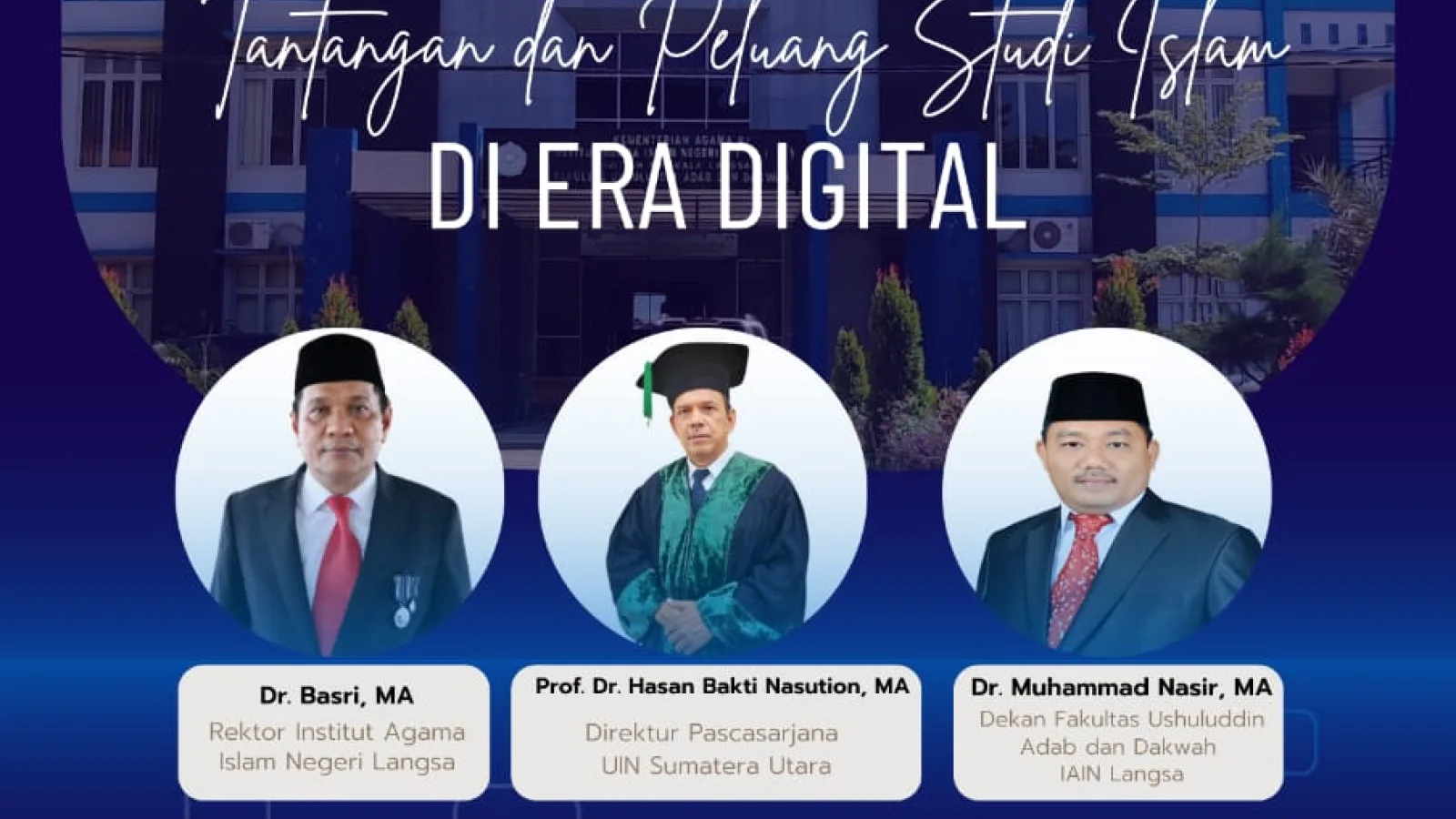 Pendaftaran Kuliah Dosen Tamu Ushuluddin Adab dan Dakwah