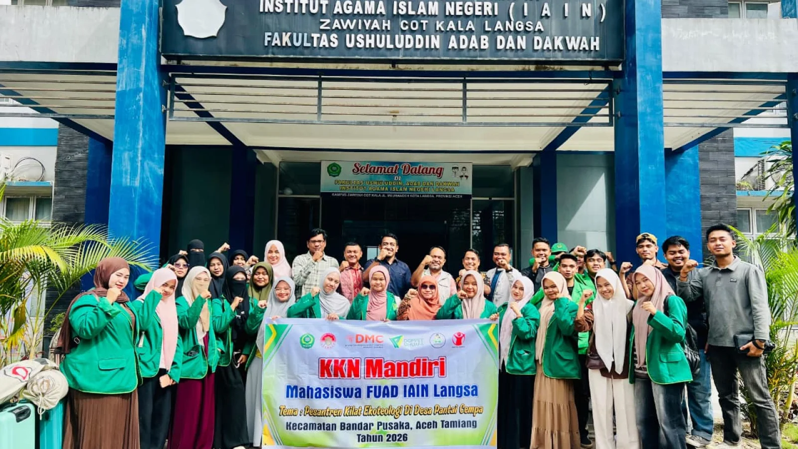 Mahasiswa FUAD IAIN Langsa Gelar KKN Mandiri Tematik Pesantren Kilat Ekoteologi di Lokasi Banjir Bandang Aceh Tamiang