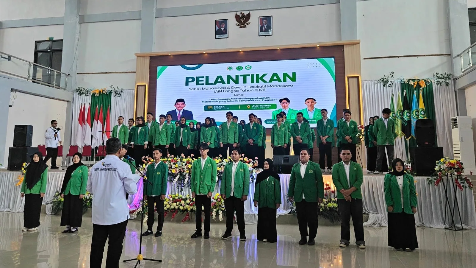 Mahasiswa SPI IAIN Langsa, Afsal Sabil, Resmi Dilantik sebagai Ketua DEMA IAIN Langsa 2026