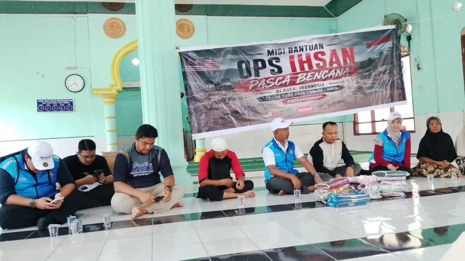 Implementasi MoU FUAD IAIN Langsa dan Malaysia Relief Agency, Perkuat Pendampingan Psikososial Lansia Penyintas Banjir di Aceh Tamiang