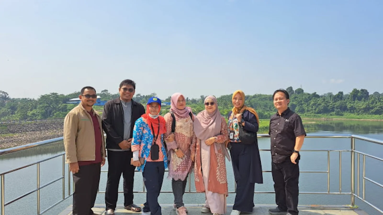 Pelajari Sistem Daur Ulang Air, Ketua Pokja Greenmetric Kunjungi Bendungan Sindangheula