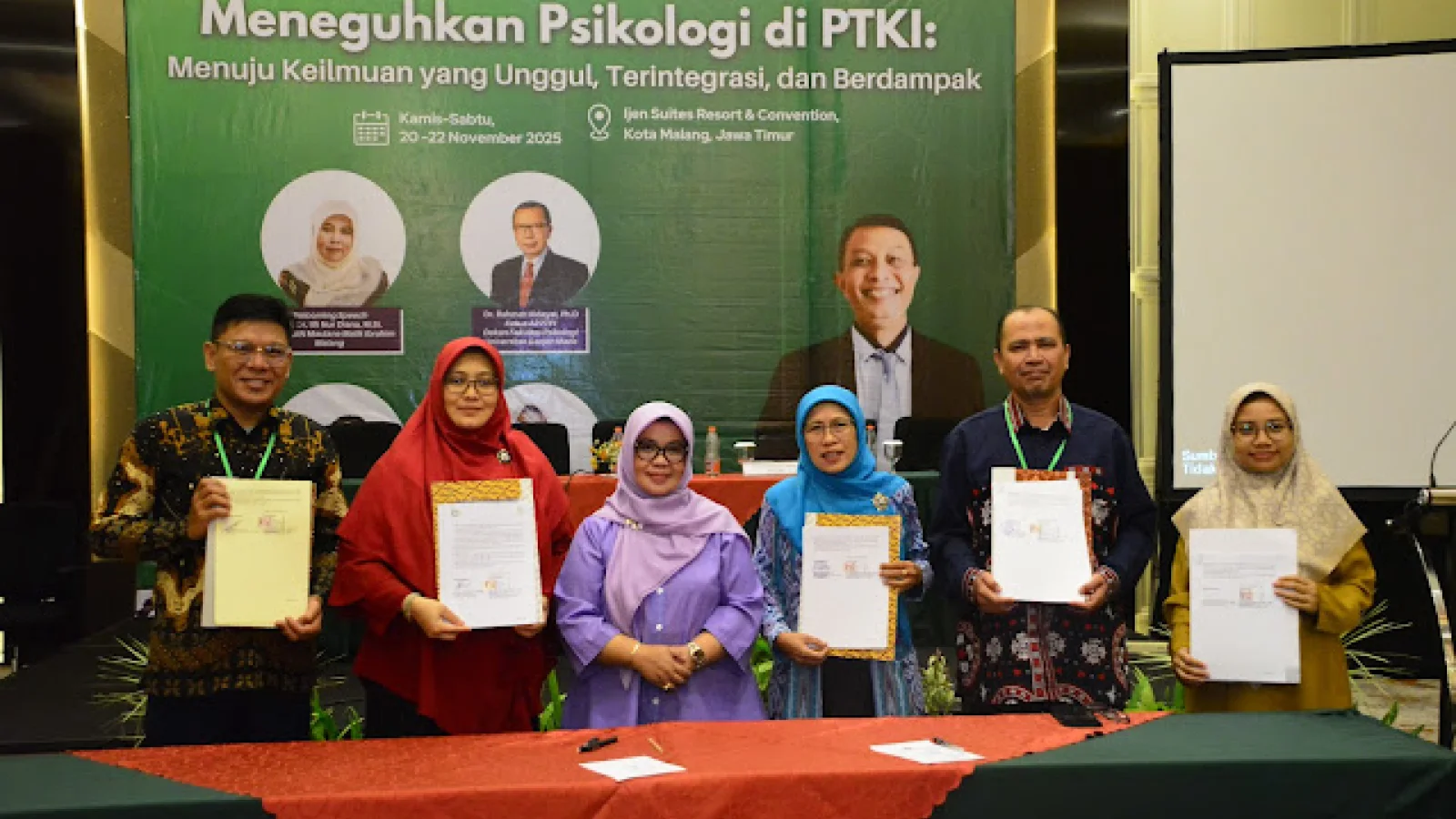 Prodi Psikologi Islam Tanda Tangani Kerja Sama dengan K2P-PTKI