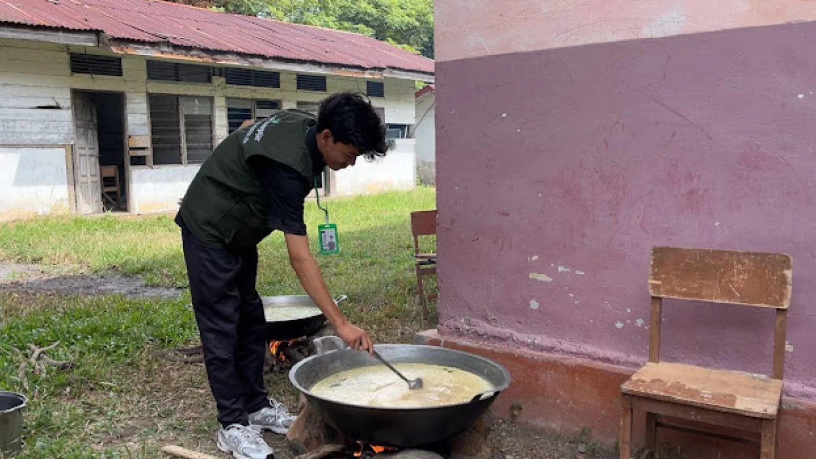 Berbaur dengan Warga, M. Wahyu Alhabib Hidupkan Nilai Sosial dan Keagamaan di Lampanah