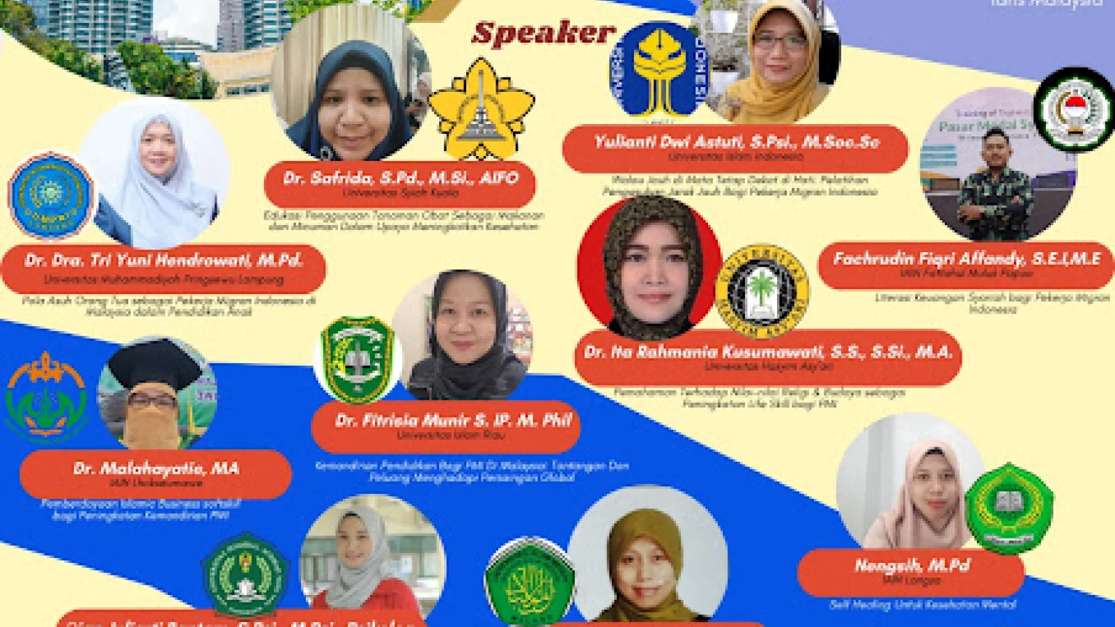 Dosen Psikologi Islam Menjadi Narasumber dalam Kolaborasi PKM Internasional II oleh LSM SHARING: Pemberdayaan Pekerja Migran Indonesia di Malaysia dengan Terapi SEFT