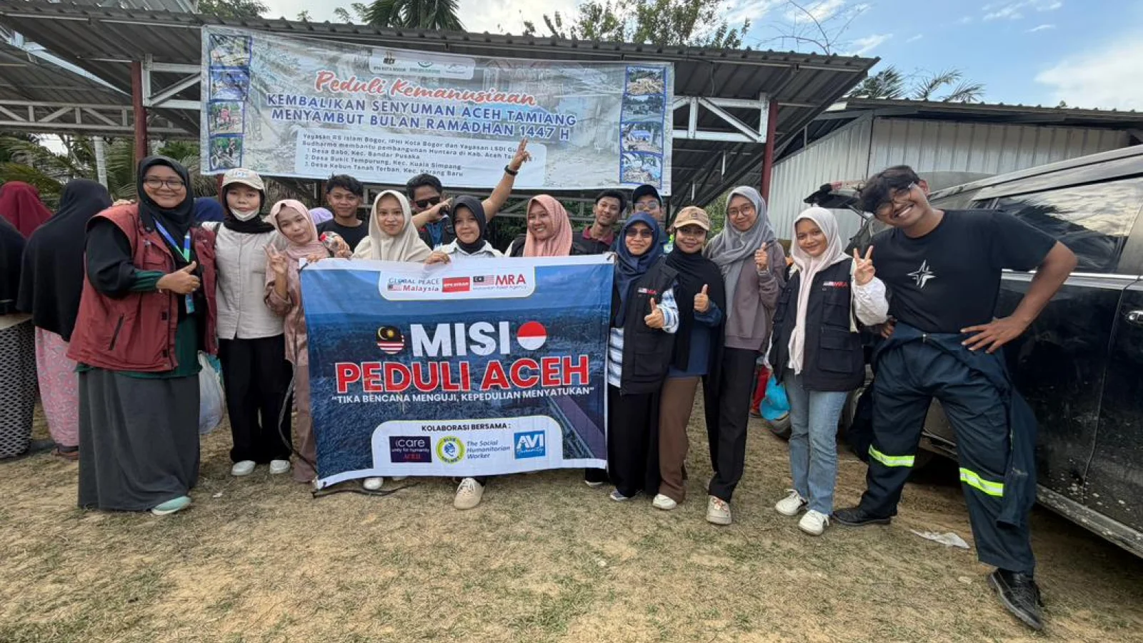 Solidaritas Kemanusiaan Nusantara–Malaysia di Kampung Babo