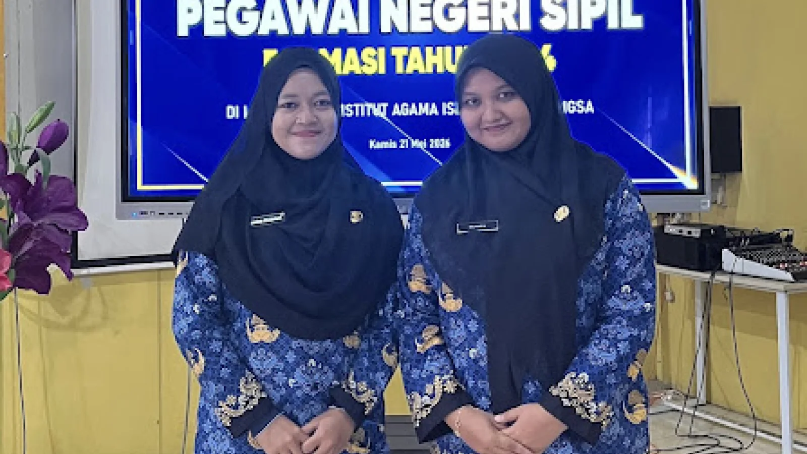 Dua Dosen Homebase Psikologi Islam Resmi Dilantik Sebagai PNS