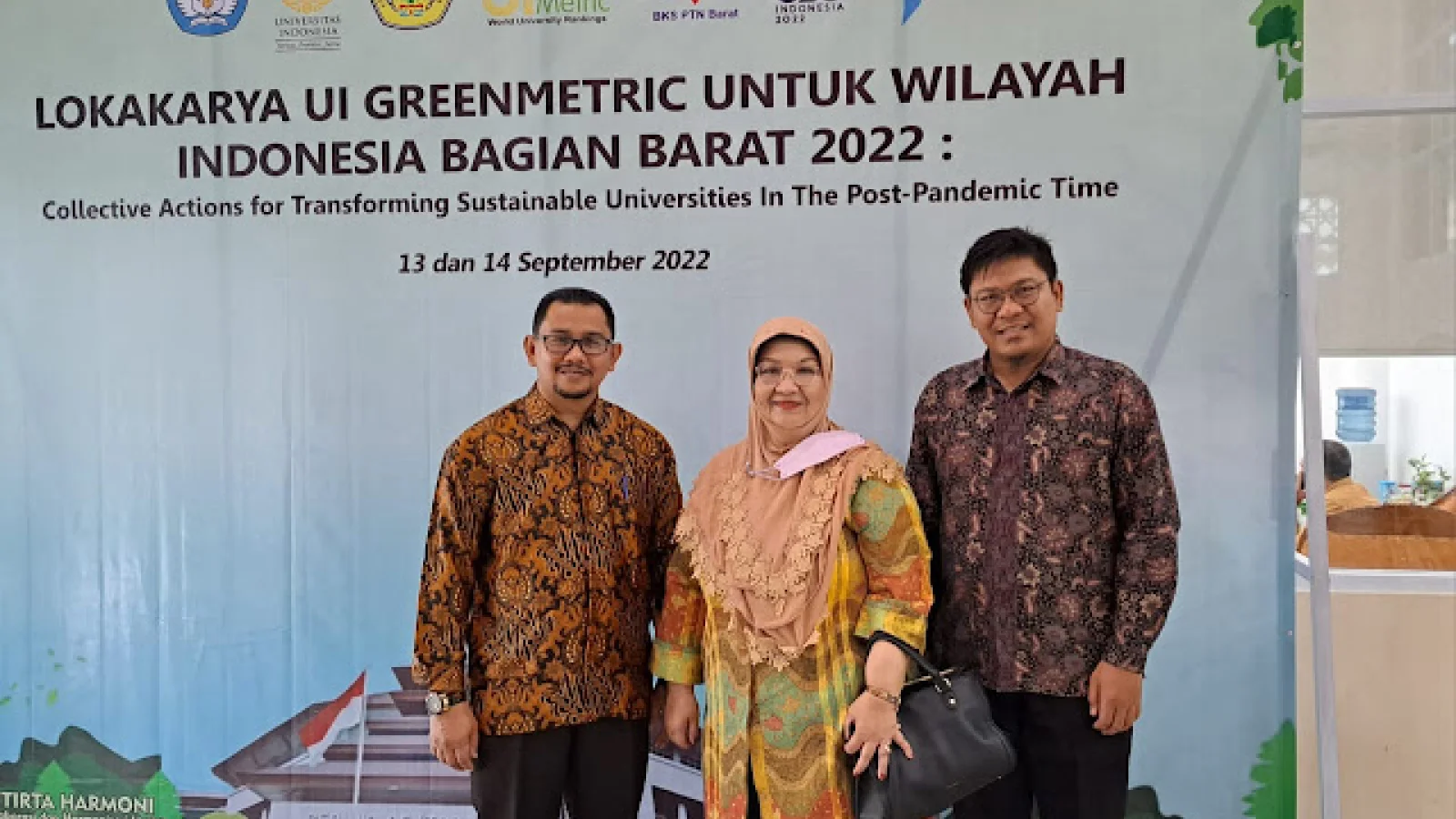 Dipercaya Sebagai Ketua Pokja Kampus Hijau, Dedy Surya Hadiri Lokakarya UI Greenmetric Indonesia Bagian Barat