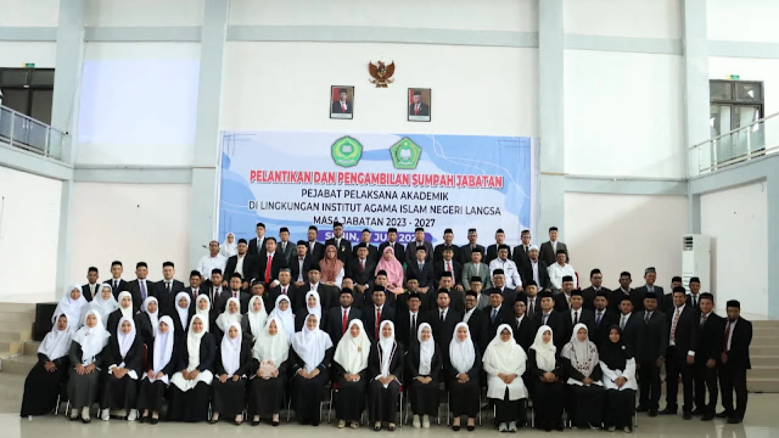 Kembali, Ketua dan Sekretaris Prodi Psikologi Islam Dilantik